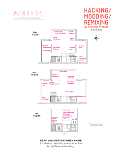 hacking/ modding/ remixing - Miller Gallery at Carnegie Mellon