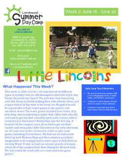Little Lincolns_Week7