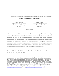 Local Overweighting and Underperformance