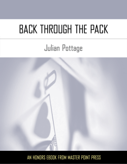 Back through the Pack