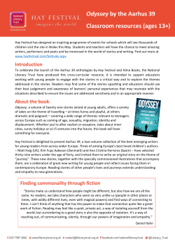 Odyssey classroom resource