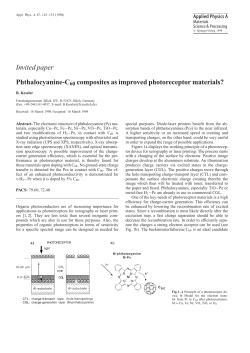 Invited paper Phthalocyanine-C60 composites as