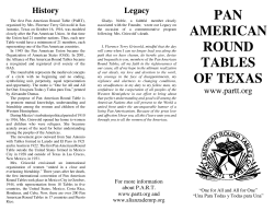 Black/White - Pan American Round Tables of Texas