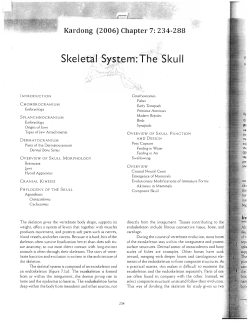 Kardong 2006 Ch 7 Skeletel System