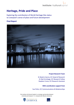 Heritage, Pride and Place