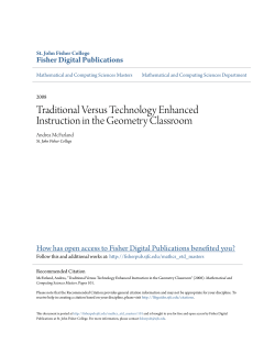 Traditional Versus Technology Enhanced Instruction