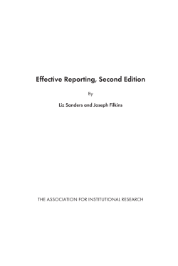 Read sample pages - Association for Institutional Research