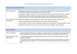 The importance of numeracy and mathematics