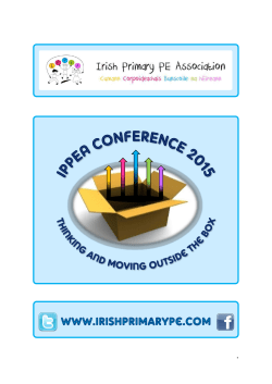 Conference 2015 – Thinking and Moving Outside the Box