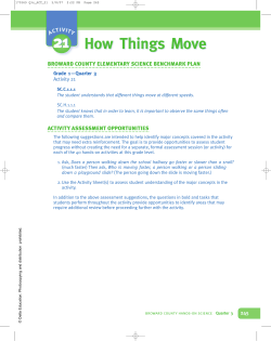 21. How Things Move