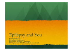 Epilepsy and You - Epilepsy Ireland