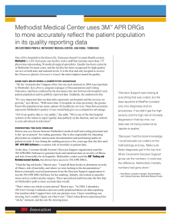 Methodist Medical Center uses 3M&trade; APR DRGs to more accurately