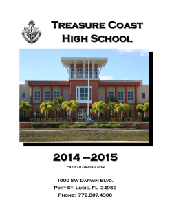 Curriculum Guide Course Catalog 2014-2015