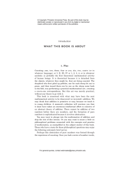 Summing It Up: From One Plus One to Modern Number Theory