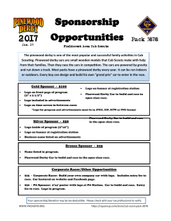 Sponsorship Opportunities