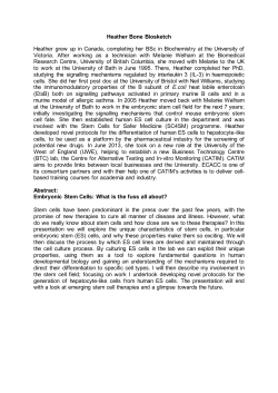 Heather Bone Biosketch Heather grew up in Canada, completing