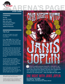 one night with janis joplin