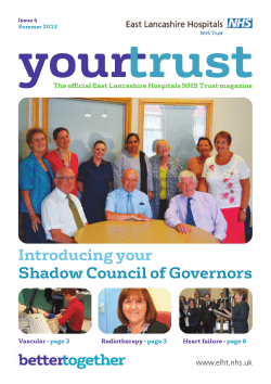 Introducing your Shadow Council of Governors