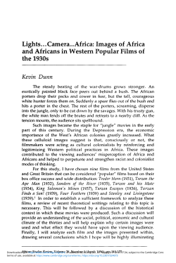 Lights...Camera...Africa - Cambridge University Press