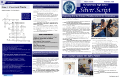 Preparing for the Future: PSATs come to St. Genevieve New