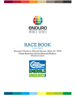 RACE BOOK - Emerald Enduro