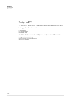Design in ICT - Ico-D