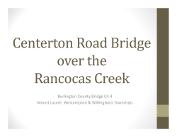 Centerton Bridge Presentation