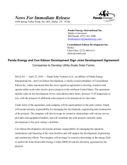 News For Immediate Release