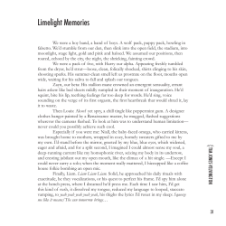 Limelight Memories - Rollins Scholarship Online