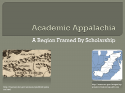 Academic Appalachia