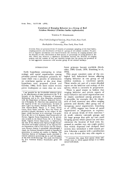 Correlates of Ranging Behavior in a Group of Red Colobus Monkeys