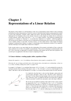 Chapter 3 - Mathematical Foundation