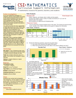 A mathematics resource for parents, teachers, and students