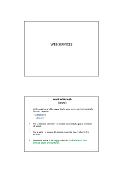 web services