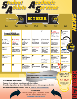 OCT - University of Iowa Student