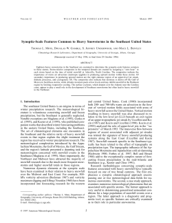 Synoptic-Scale Features Common to Heavy Snowstorms in the