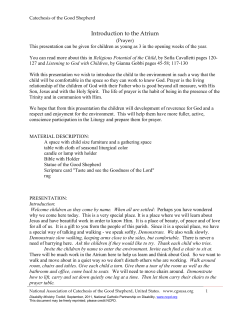 ALTAR 1 &ndash; basic articles - National Catholic Partnership on Disability