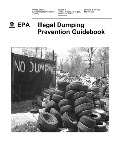 Illegal Dumping Prevention Guidebook