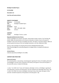 SM6 List - Cork City and County Archives