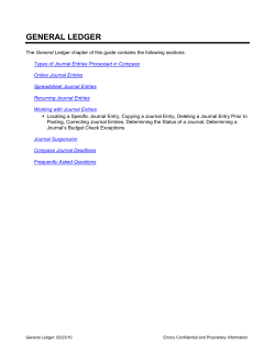 Compass Reference Guide