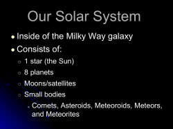Our Solar System