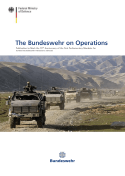 Bundeswehr on Operations