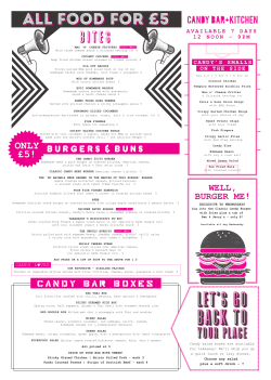 ONLY &pound;5! CANDY BAR BOXES