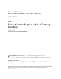 Retrograde versus Prograde Models of Accreting Black Holes