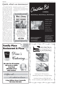 Dino`s Catering