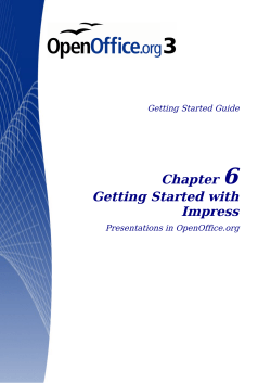 Getting Started with Impress