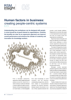 Human factors in business: creating people