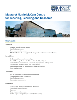 Margaret Norrie McCain Centre for Teaching, Learning and
