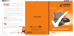 bronze plus warranty