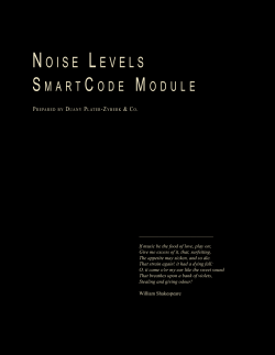 NOISE LEVELS